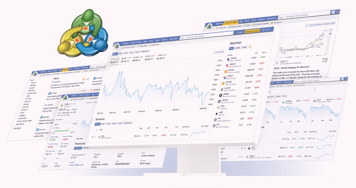 MetaTrader5下载_MT5下载_同步登录中心：metatrader.com —— 您全新的全球交易与市场分析中心（封面配图）