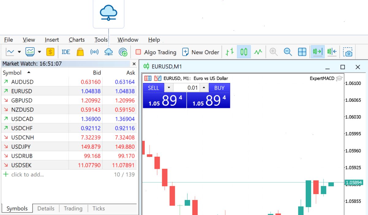 打开MQL5虚拟主机